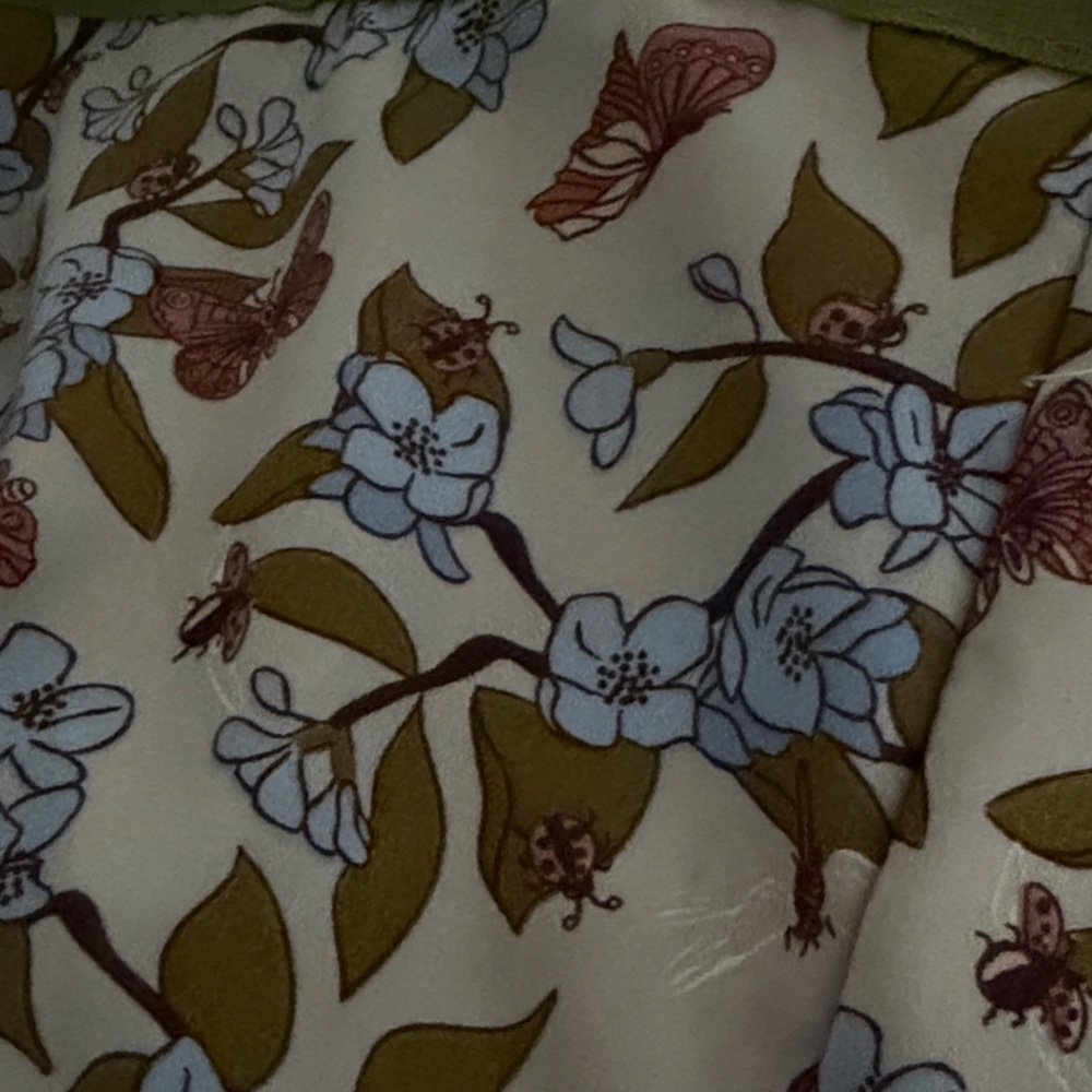 Vera Bradley Blue and Brown Comforter Set - Picture 2 of 4